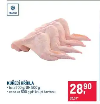 Makro Kuřecí křídla nabídka