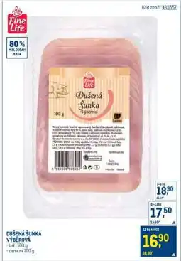 Makro Dušená šunka výběrová nabídka