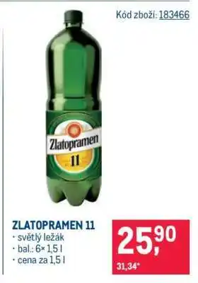 Makro Zlatopramen 11 nabídka