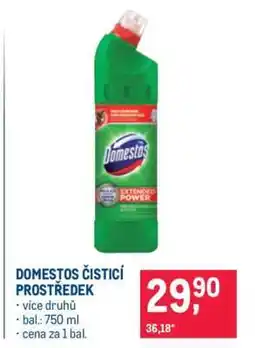 Makro Domestos čistící prostředek nabídka