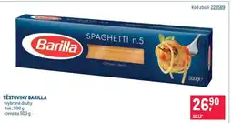 Makro TĚSTOVINY BARILLA nabídka