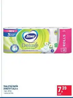Makro TOALETNÍ PAPÍR 3VRSTVÝ 19,3 m nabídka
