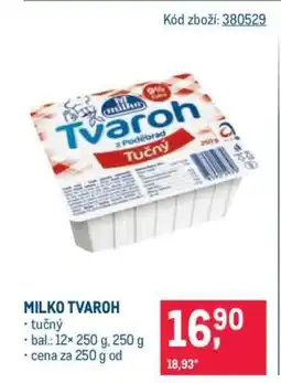 Makro Milko tvaroh nabídka