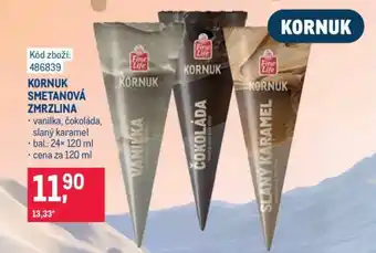 Makro KORNUK SMETANOVÁ ZMRZLINA nabídka