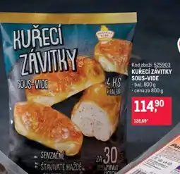 Makro KUŘECÍ ZÁVITKY SOUS VIDE nabídka