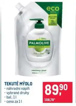 Makro Tekuté mýdlo nabídka