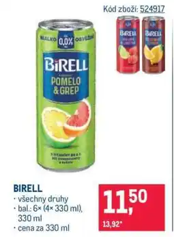 Makro Birell nabídka
