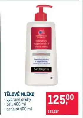 Makro Tělové mléko nabídka