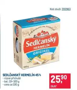Makro Sedlčanský Hermelín 45 % nabídka