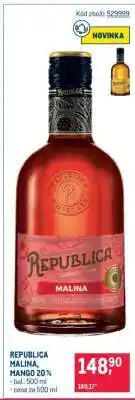 Makro REPUBLICA MALINA, MANGO 20 % nabídka