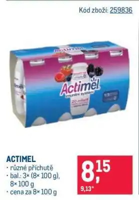 Makro Actimel nabídka