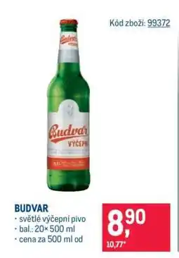 Makro Budvar nabídka