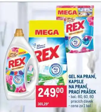 Makro GEL NA PRANÍ, KAPSLE NA PRANÍ, PRACÍ PRÁŠEK nabídka