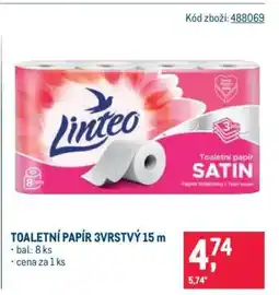 Makro TOALETNÍ PAPÍR 3VRSTVÝ 15 m nabídka