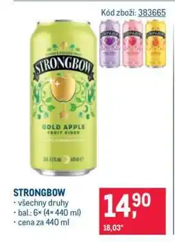 Makro Strongbow nabídka