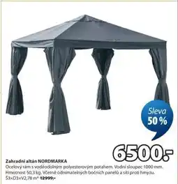 JYSK Zahradní altán NORDMARKA nabídka