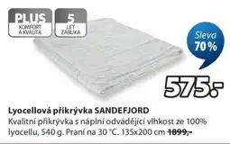 JYSK Lyocellová přikrývka SANDEFJORD nabídka
