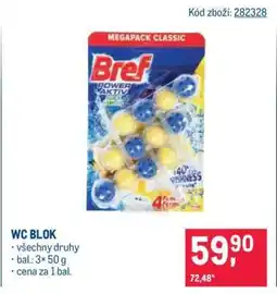 Makro WC blok nabídka