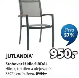 JYSK Stohovací židle SIRDAL nabídka