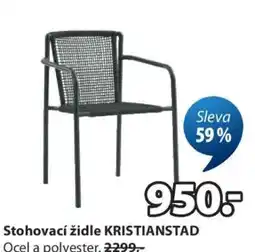 JYSK Stohovací židle KRISTIANSTAD nabídka