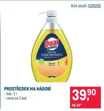 Makro Prostředek na nádobí nabídka