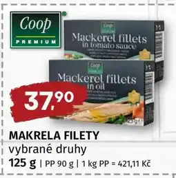 Terno Makrela filety nabídka