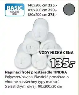 JYSK Napínací froté prostěradlo TINDRA nabídka