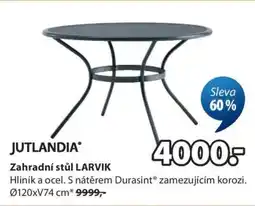 JYSK JUTLANDIA Zahradní stůl LARVIK nabídka