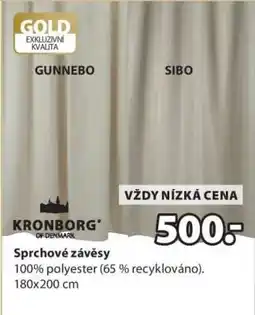JYSK SPRCHOVÉ ZÁVĚSY nabídka