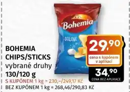 Terno BOHEMIA CHIPS/STICKS vybrané druhy 130/120 g nabídka