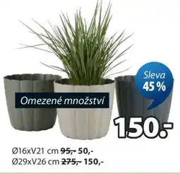 JYSK Květináče nabídka