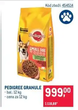 Makro Pedigree granule nabídka