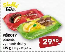 Terno Piškoty nabídka