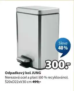 JYSK Odpadkový koš JUNG nabídka