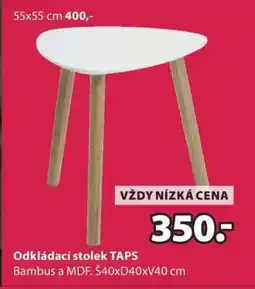 JYSK ODKLÁDACÍ STOLEK TAPS nabídka