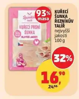 Penny Market KUŘECÍ ŠUNKA ŘEZNÍKŮV TALÍŘ nabídka