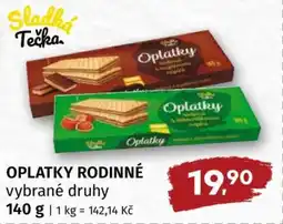 Terno OPLATKY RODINNÉ nabídka