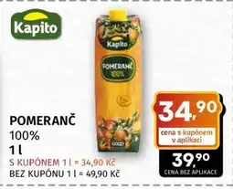Terno Kapito Pomeranč 100% nabídka