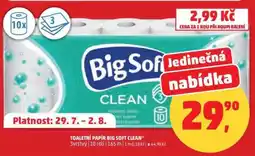 Penny Market Toaletní papír Big Soft Clean nabídka