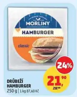 Penny Market DRŮBEŽÍ HAMBURGER nabídka