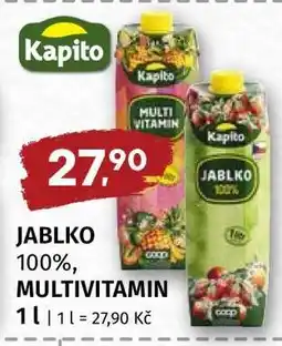 Terno JABLKO 100%, MULTIVITAMIN nabídka