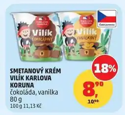 Penny Market SMETANOVÝ KRÉM VILÍK KARLOVA KORUNA nabídka