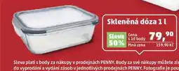 Penny Market Skleněná dóza 1 l nabídka