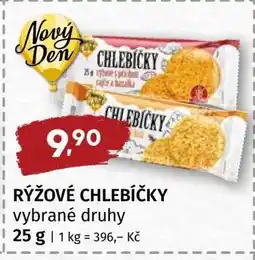 Terno Rýžové chlebíčky nabídka