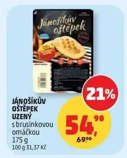 Penny Market JÁNOŠÍKŮV OŠTĚPEK UZENÝ nabídka