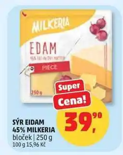 Penny Market Sýr Eidam 45% Milkeria nabídka