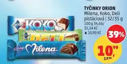 Penny Market TYČINKY ORION nabídka