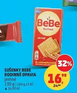 Penny Market SUŠENKY BEBE RODINNÉ OPAVIA jemné nabídka