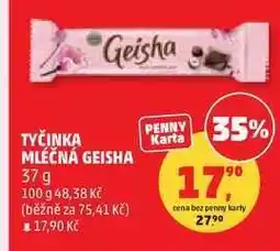 Penny Market TYČINKA MLÉČNÁ GEISHA nabídka