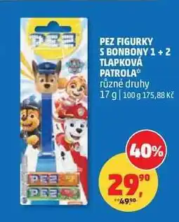 Penny Market PEZ figurky s bonbony 1 + 2 Tlapková patrola nabídka